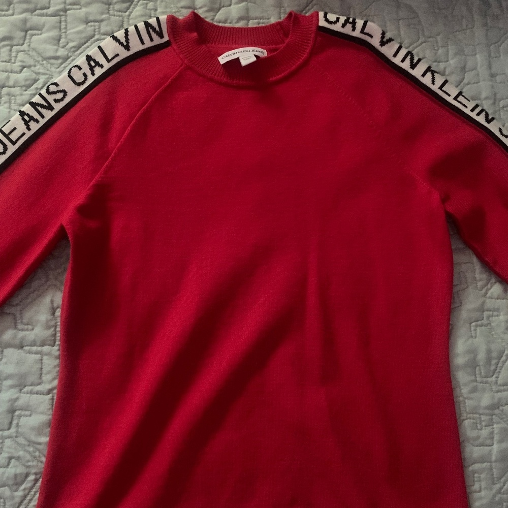 Calvin Klein Red Long Sleeve